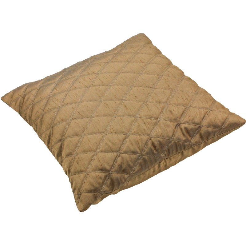 Bloxom Square Throw Cushion, 60 x 60cm, Gold