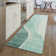 Premium Machine Washable Prisco Teal Rug