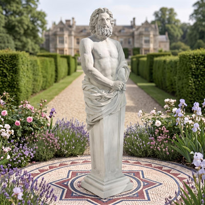 Statue de l’extrémité du jardin jupiter