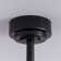 60 In. Indoor Matte Black Layered Caged Ceiling Fan With Light Kit, Reversible Blades And Remote Included