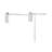 Metal Adjustable Industrial Pipe Clothing Rack-24310027