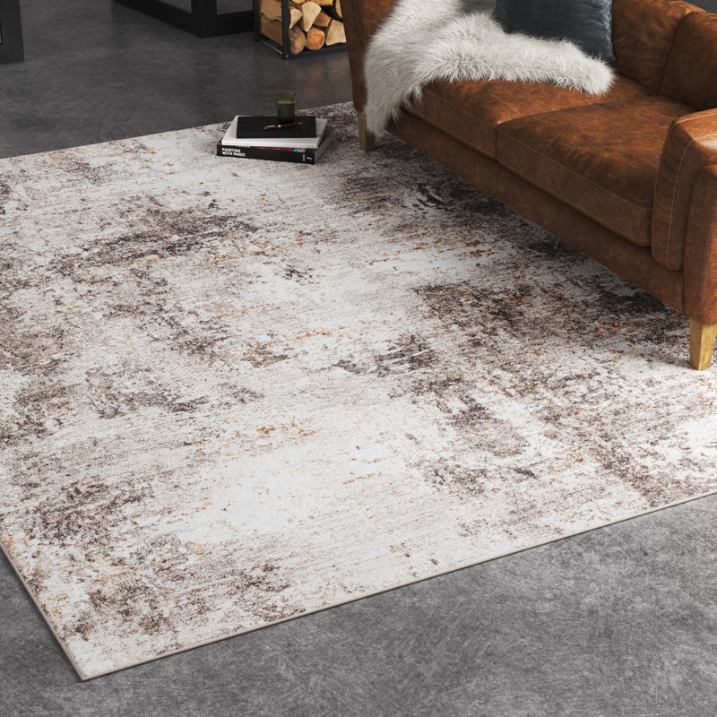 Lemaire Abstract Indoor Rug, Rectangle 5'3" x 7'