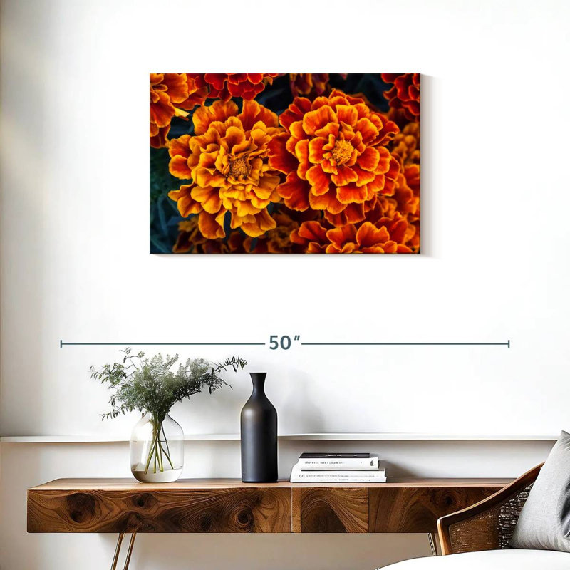 Fleurs de souci Harnek, H 20 po x l 30 po