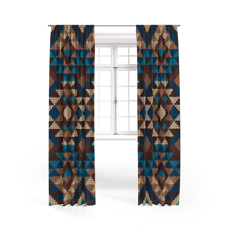 Semi Sheer Curtain Pair, 20" W x 61" L