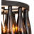 Habil 5 - Light Dimmable Wagon Wheel Chandelier