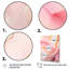 «Pink and Gold Enchanted Spills VI», reproduction sur toile abstraite-787226218-787226194
