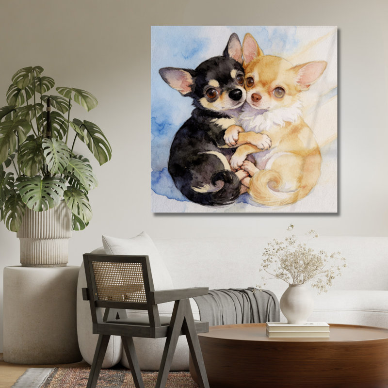 Art mural Chihuahua, 20" H x 20" W