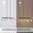 Daizjah 6 - Light Dimmable Linear Chandelier