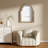 Arch Antique Gold Wall Mirror
