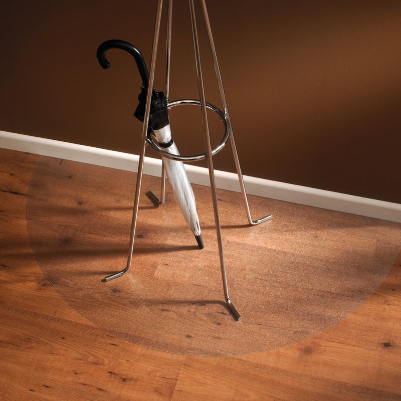 Low Pile Carpet Half-circle Chair Mat