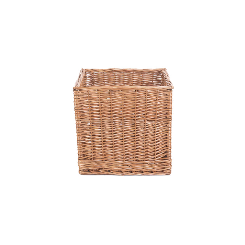 Wicker Square Storage Solution Basket