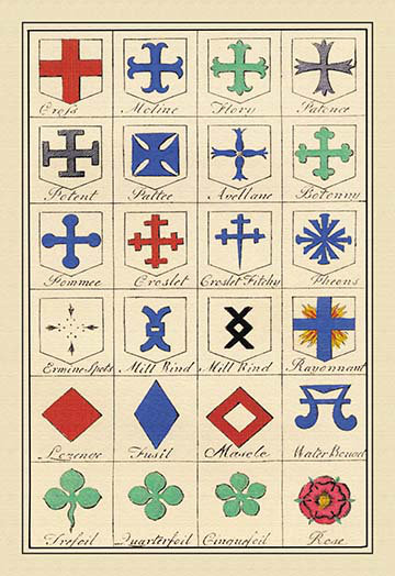«Crosses and Charges», impression, H 42 po x l 28 po x P 1,5 po