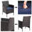 Leonard 2 - Person Patio Dining Set with Round Table , Cushions Included