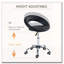 Tabouret Crescent Rolling