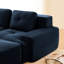 153'' Corduroy Sectional