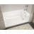 Stream 59.6'' x 30'' Acrylic Bathtub-11831210