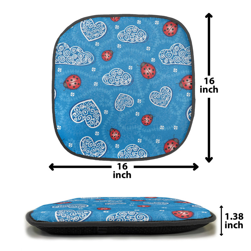 Outdoor 1.38'' Dining Chair Seat Cushion