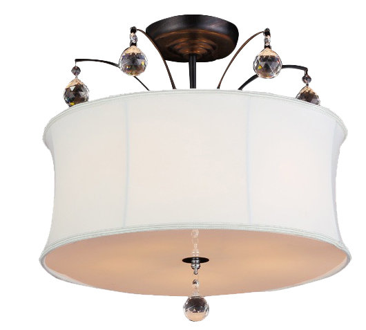 Yamada 4 - Light Fabric Chandelier