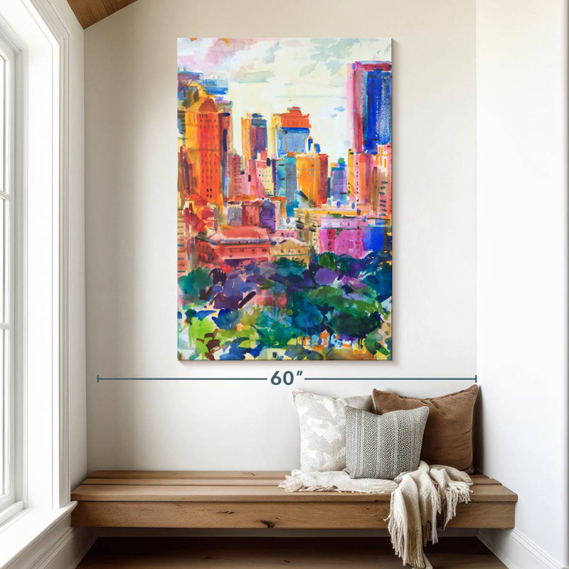 Aime Central Park West, 51" H x 34" W