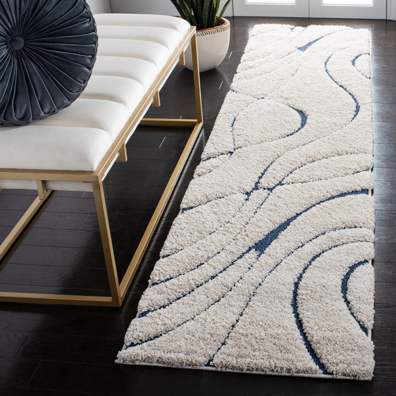 Finzer Abstract Area Rug, Runner 69 x 213cm