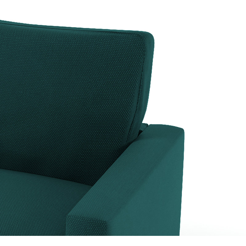 Mizpah Upholstered Armchair, Green