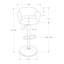 Tabouret de bar (sans table)-486112600