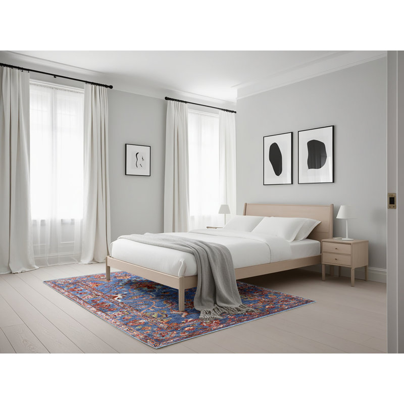 Garrin Oriental Indoor Rug, Rectangle 5' x 7'