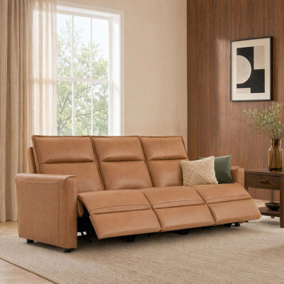 Canapé modulaire 3 places 86,6 po 86,6 po - 3 fauteuils inclinables indépendants