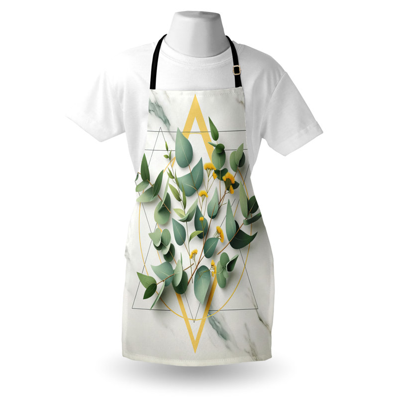 No Pattern Bib Apron