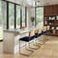 Tabouret de bar et de comptoir en velours Walsh-1094030938-1094030939