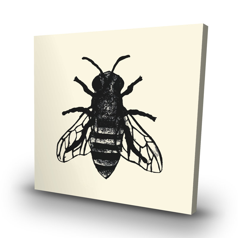 Bee - 32"x32" art on canvas