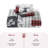 Reversible Christmas Patchwork Plaid Quilt Set-135991725