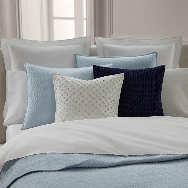 Taie décorative Wiley, Bleu, Taie décorative de très grande taille