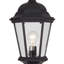 Luminaire extérieur en aluminium noir 1 lumière-11801065