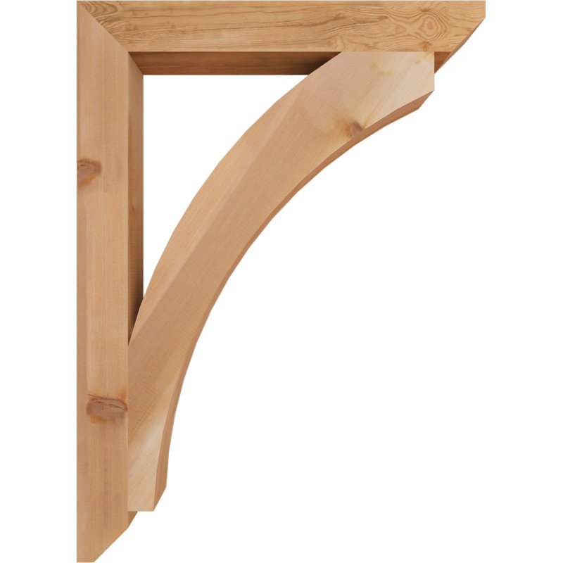 Support latté Thorton l 3 1/2 po x P 32 po x H 44 po, cèdre rouge de l'Ouest, Cèdre rouge, H 44 po x l 3,5 po x P 32 po