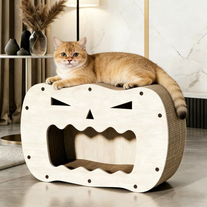 Grattoir d'Halloween en forme de citrouille d'Halloween
