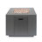 Square Iron Fire Pit-50 000 Btu-159443286