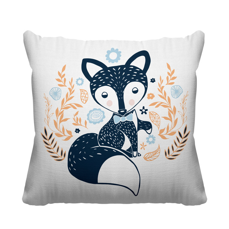 Coussin décoratif Feld, L 17 po x H 17 po, Pêche