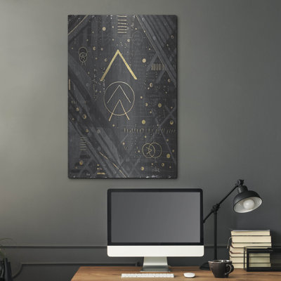  «Direction» par Lori Arbel, art mural en métal, 24 po x 36 po