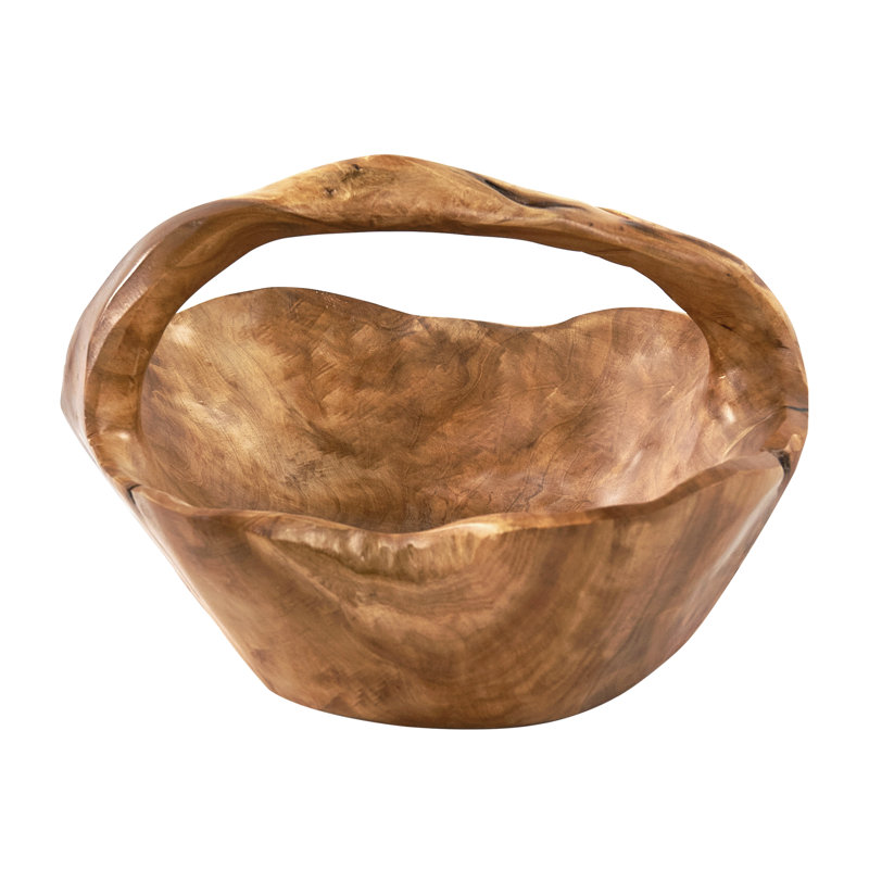 SERENTA Wood Fruit Basket