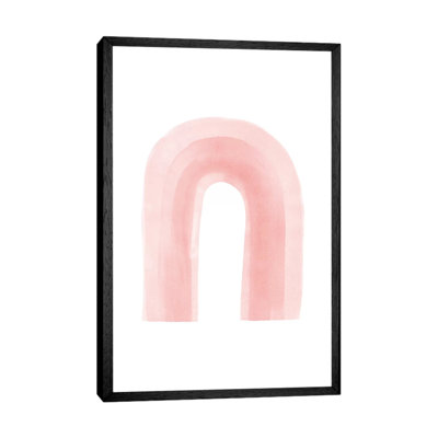 Boho Pink Rainbow by Nouveau Prints - Painting on Canvas
