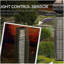 Lampe solaire sur pied Outsunny