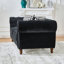 Canapé 67 po en tissu de velours Chesterfield-1109774988