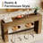 Farmhouse Console Table, Entryway Table For Hallway, Living Room And Small Spaces