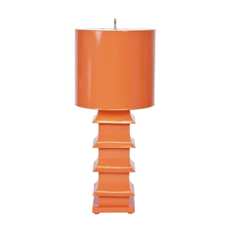 Table Lamp, Orange