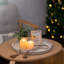 Grand plateau décoratif rond: table basse blanche, plateau perlé, plateaux en bois rustique, décor, repose-pieds, plateau rond, centre de table, plateaux de service en bois