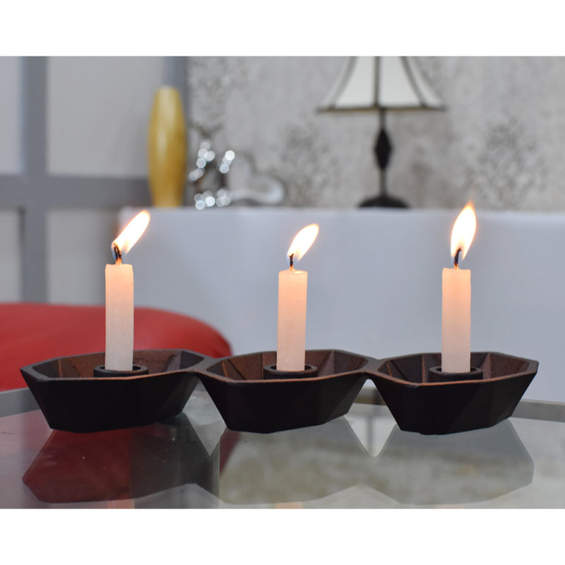 12'' H Aluminum Tabletop Votive Holder