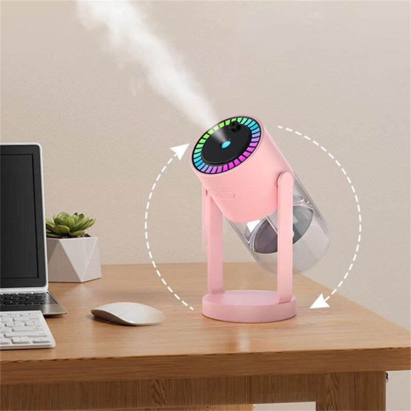 Humidificateur à secousse à projection USB, Pink