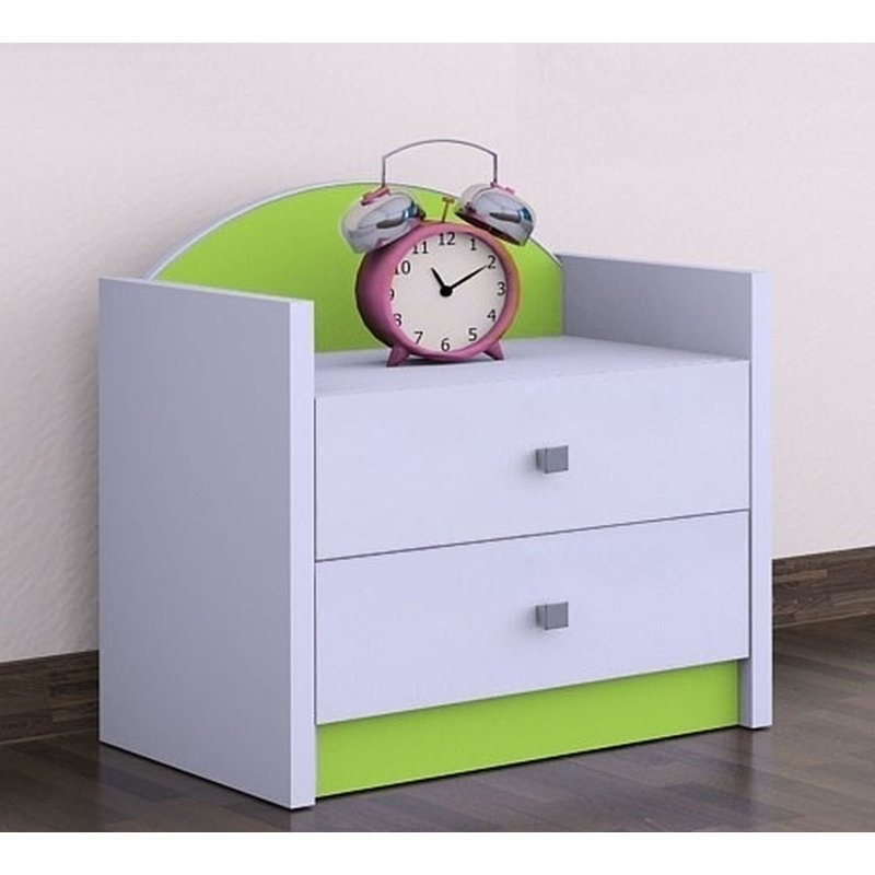 Emilio Nightstand, Green