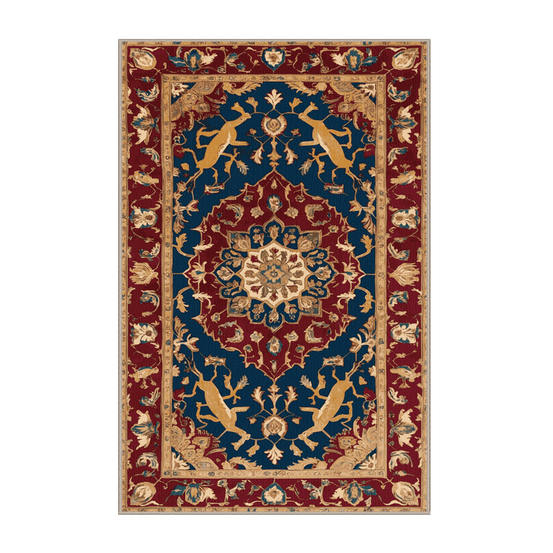 Tapis brun lavable à la machine, Rectangle 2 pi x 3 pi